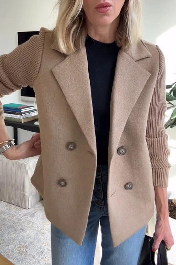 Sorelle | Knit-Sleeve Jacket