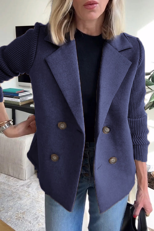Sorelle | Knit-Sleeve Jacket
