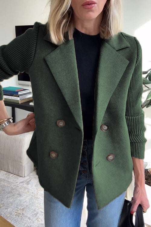 Sorelle | Knit-Sleeve Jacket