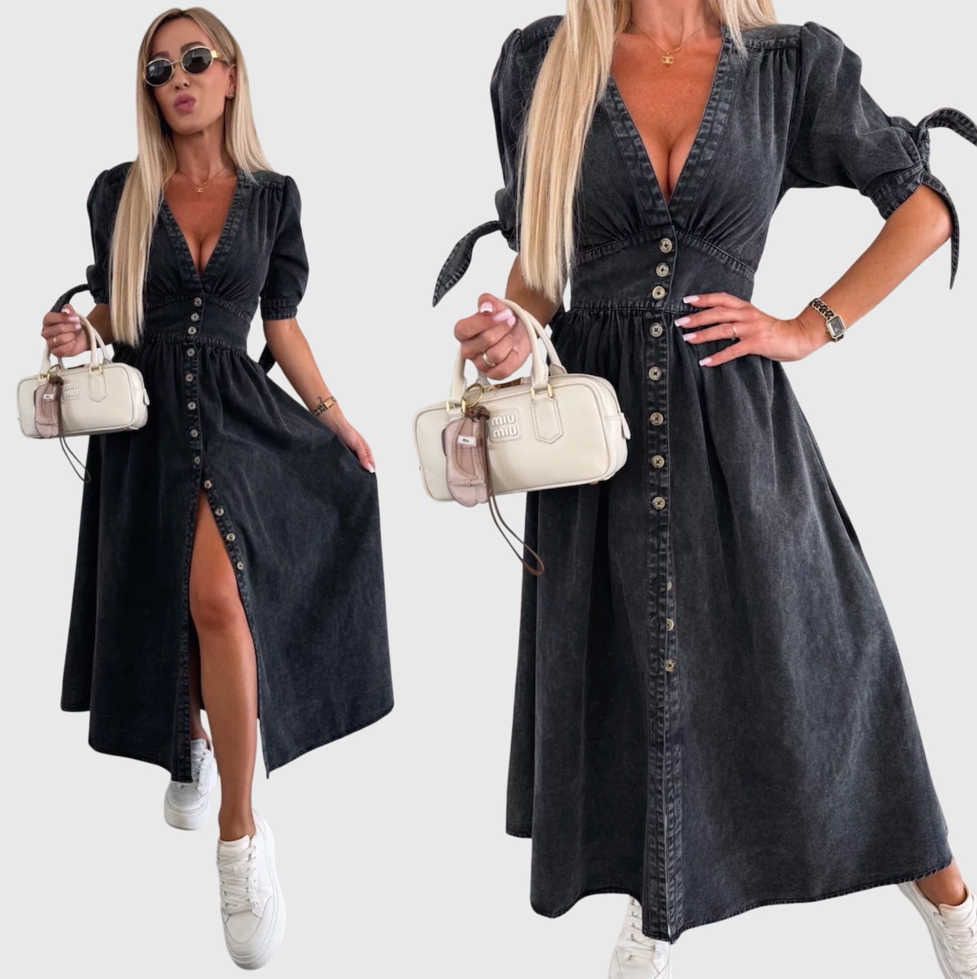 Sophia | Denim Dress