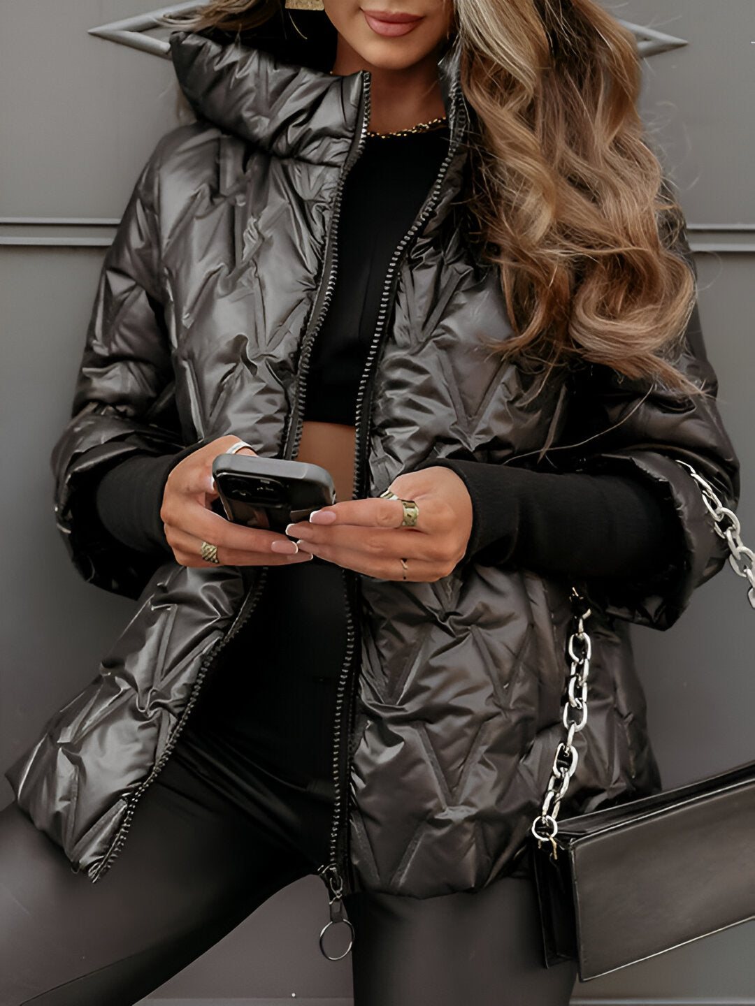 Abigail | Cotton Hooded Jacket