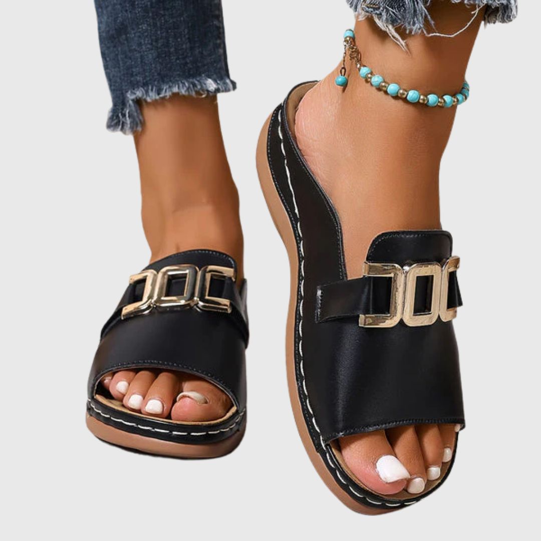Jemima | Block Sandals