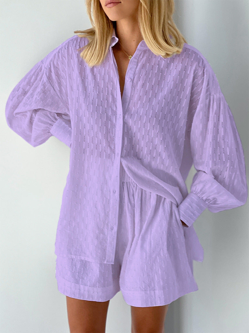 Charlotte | Breezy Shirt & Shorts Set