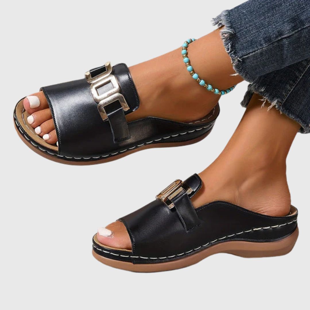 Jemima | Block Sandals