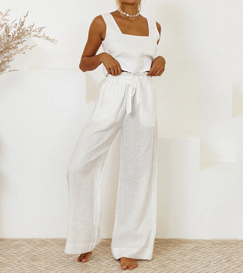Sophie | Top &amp; Wide-Leg Pants Set