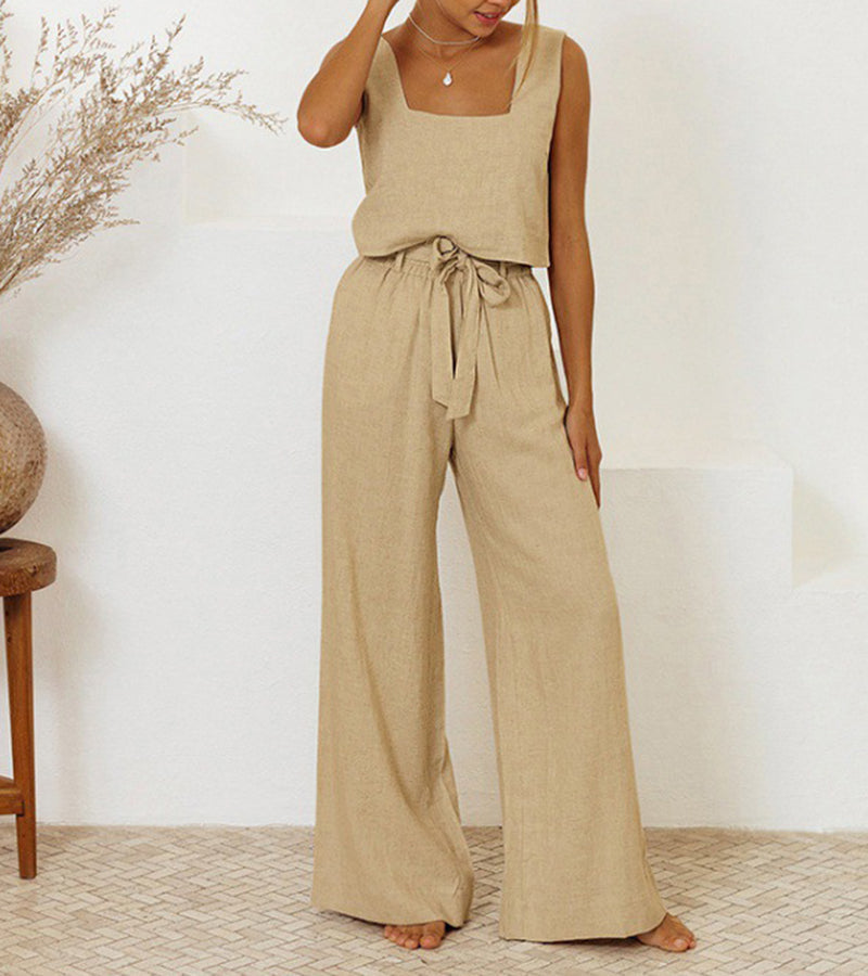 Sophie | Top &amp; Wide-Leg Pants Set