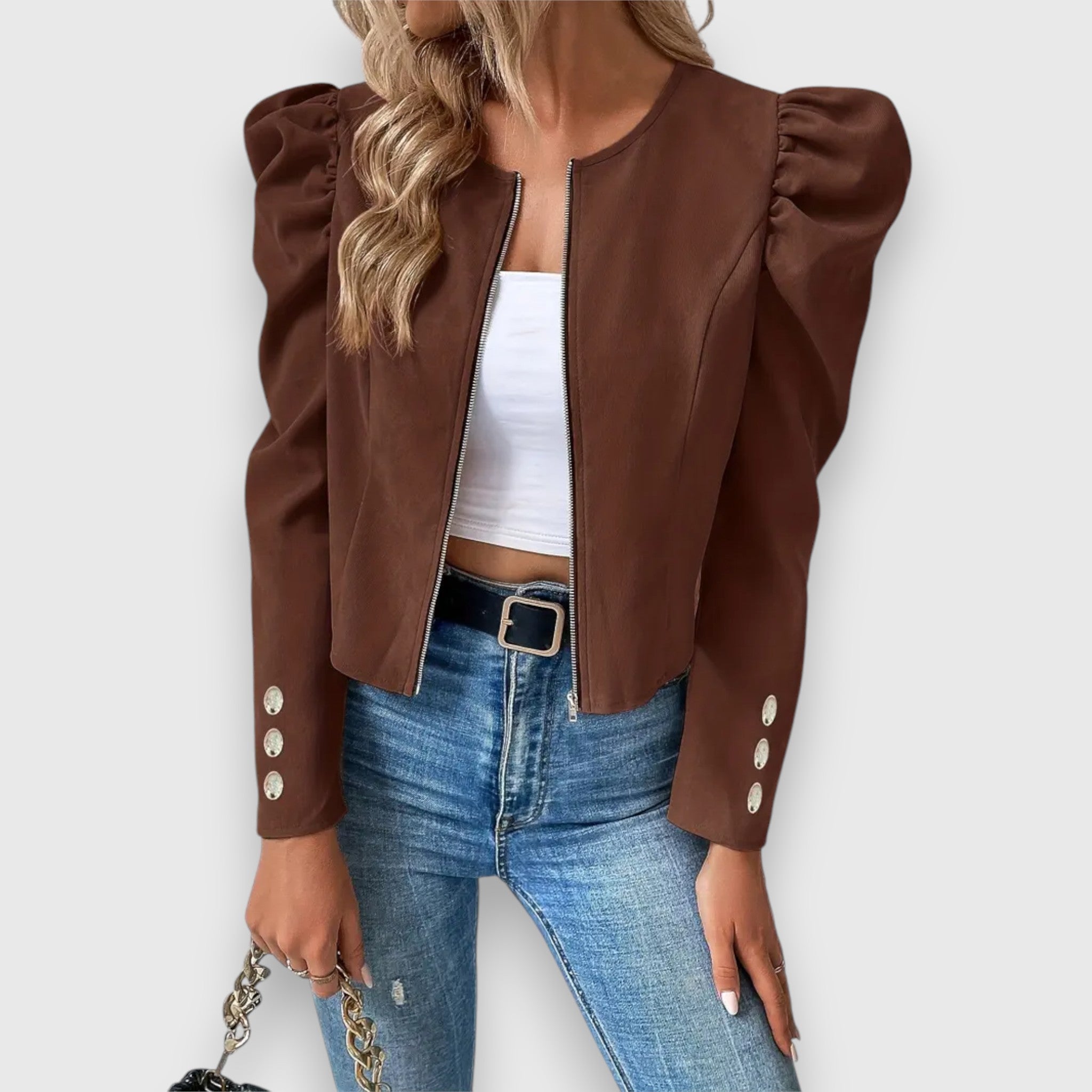 Léa | Puff-Sleeve Jacket