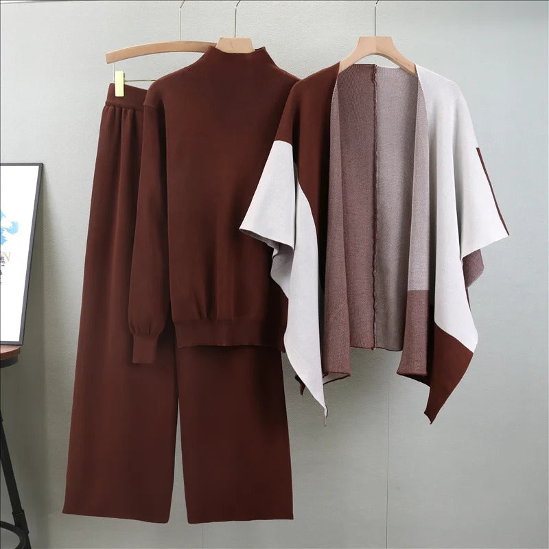 Alyssa | Knitted Three-Piece Set