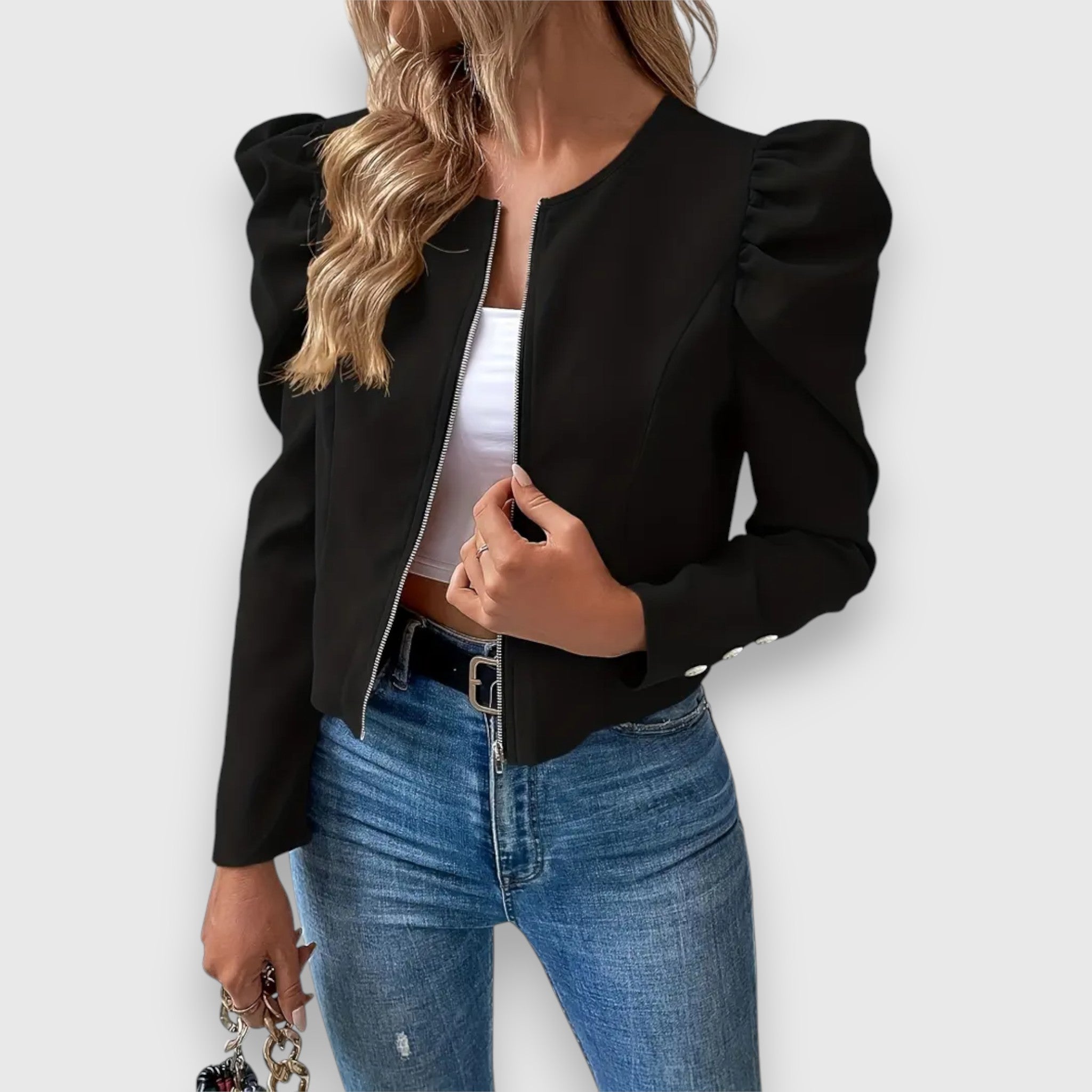 Léa | Puff-Sleeve Jacket