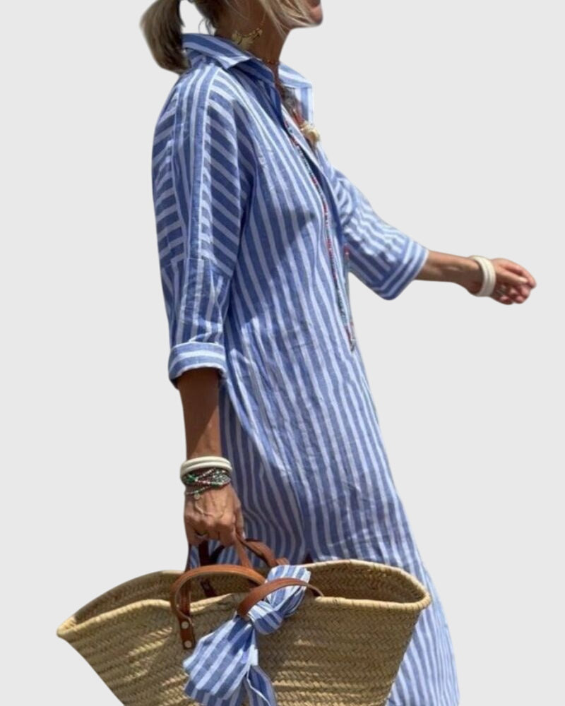 Ellen | Striped Dress