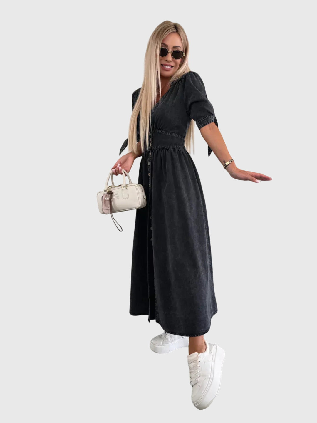 Sophia | Denim Dress