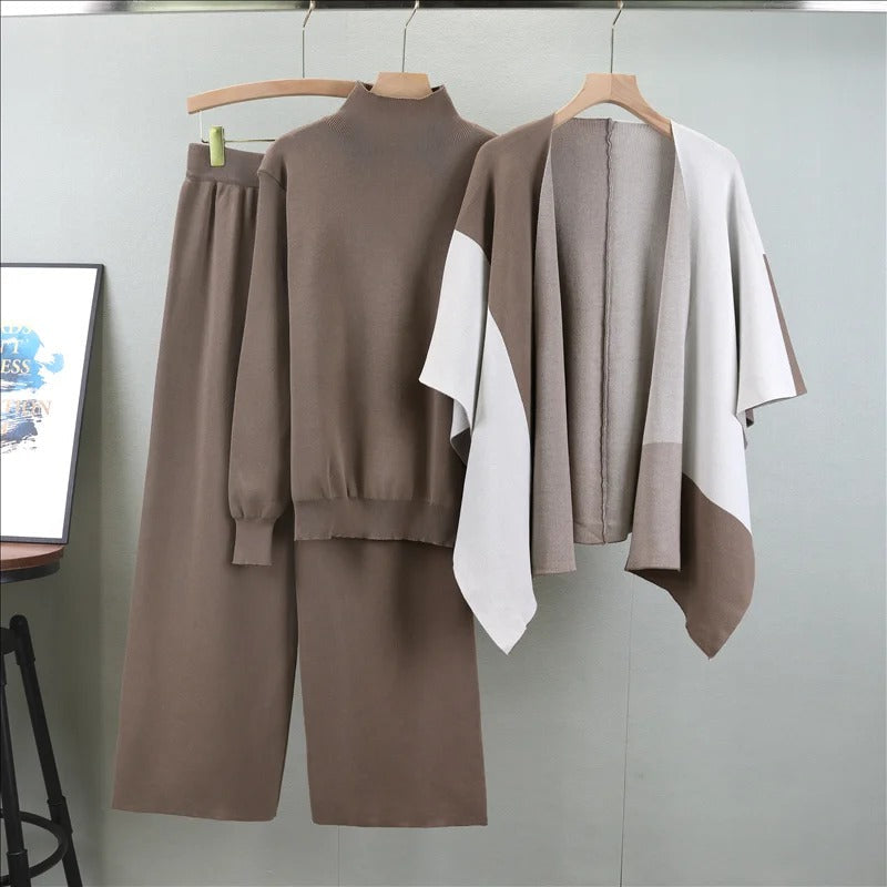 Alyssa | Knitted Three-Piece Set