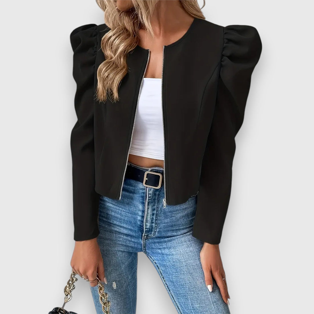Léa | Puff-Sleeve Jacket