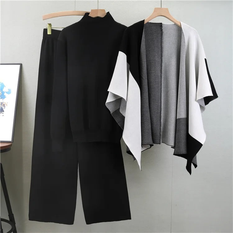 Alyssa | Knitted Three-Piece Set