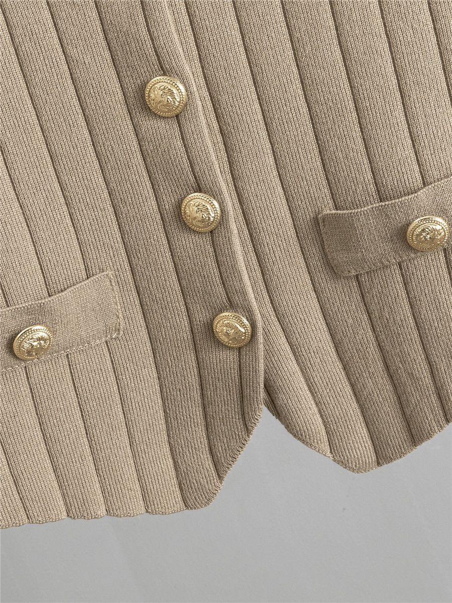 Isabella | Knitted Vest Set