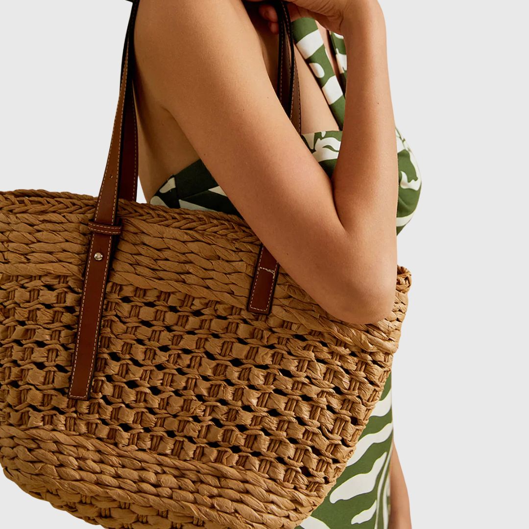 Elizabeth | Woven Tote Bag