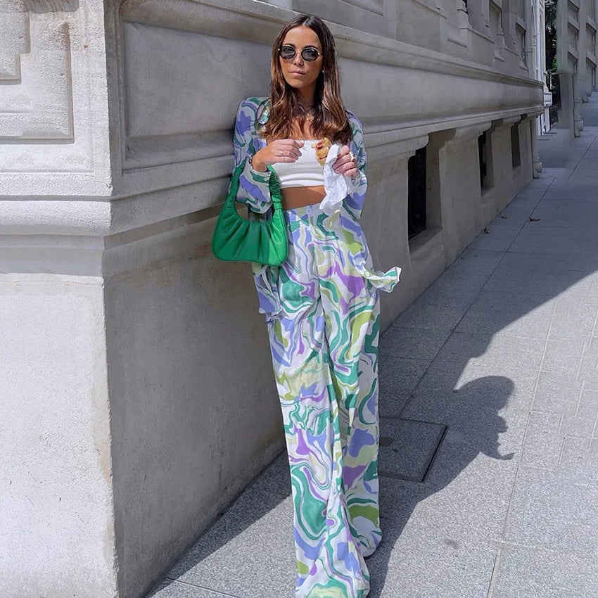 Maya | Vibrant Co-ord Set