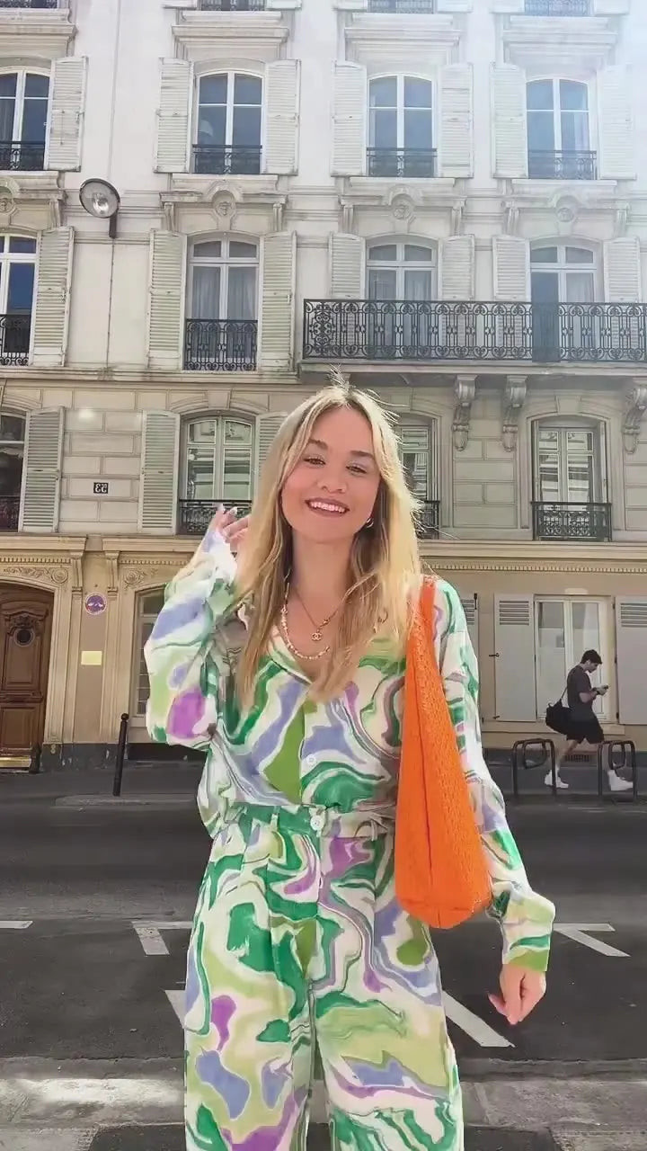 Maya | Vibrant Co-ord Set