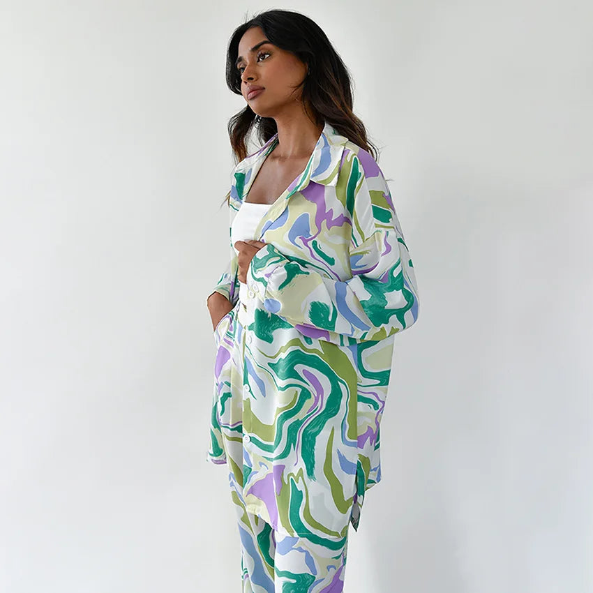 Maya | Vibrant Co-ord Set