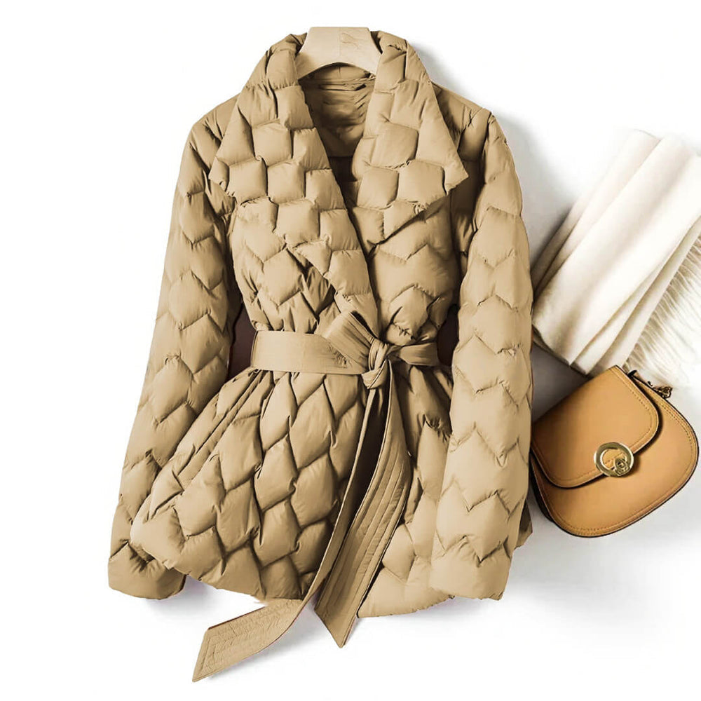 Avery | Quilted Down Jacket