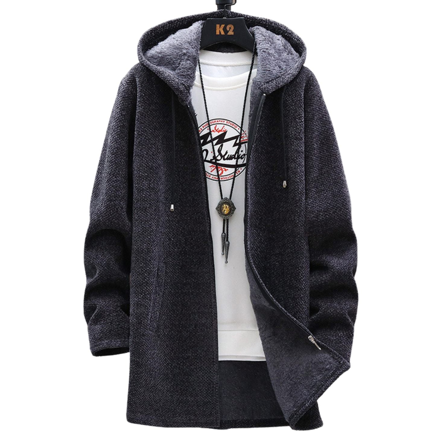 Liam | Cozy Hooded Jacket