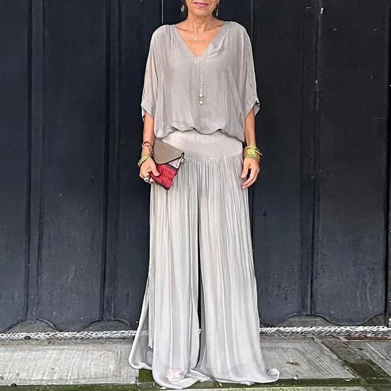 Ella | Chiffon Two-Piece Set