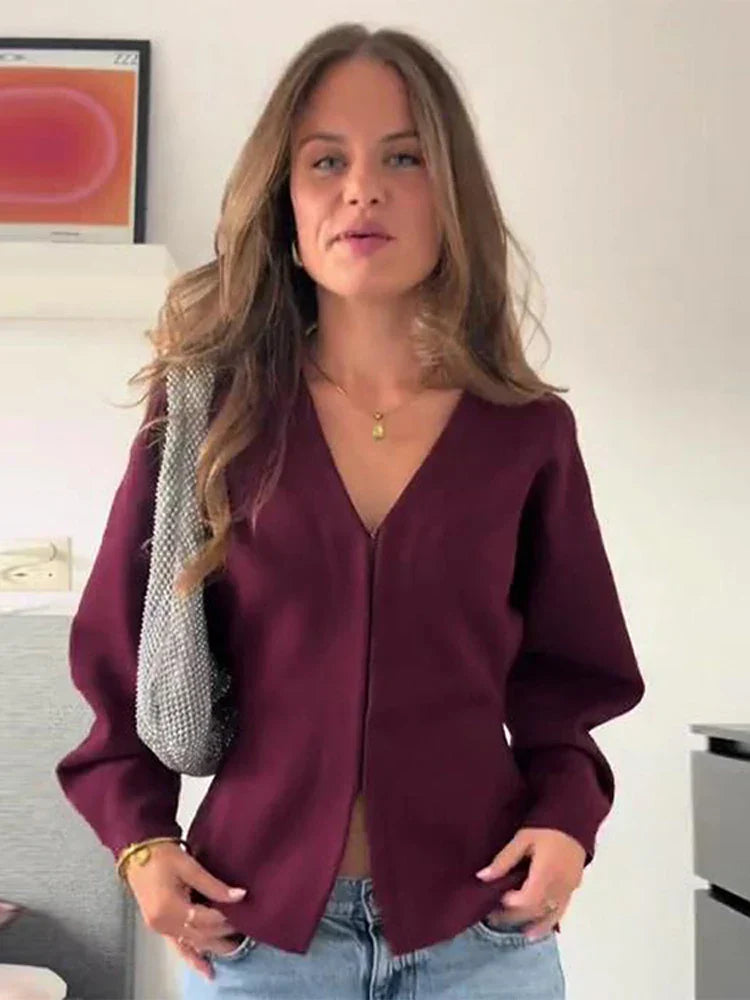 Peyton | Casual V-Neck Set