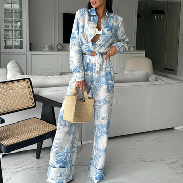 Sophie | Chic Long Sleeve Relaxed Fit Set
