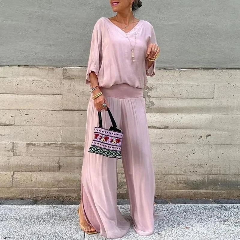 Ella | Chiffon Two-Piece Set