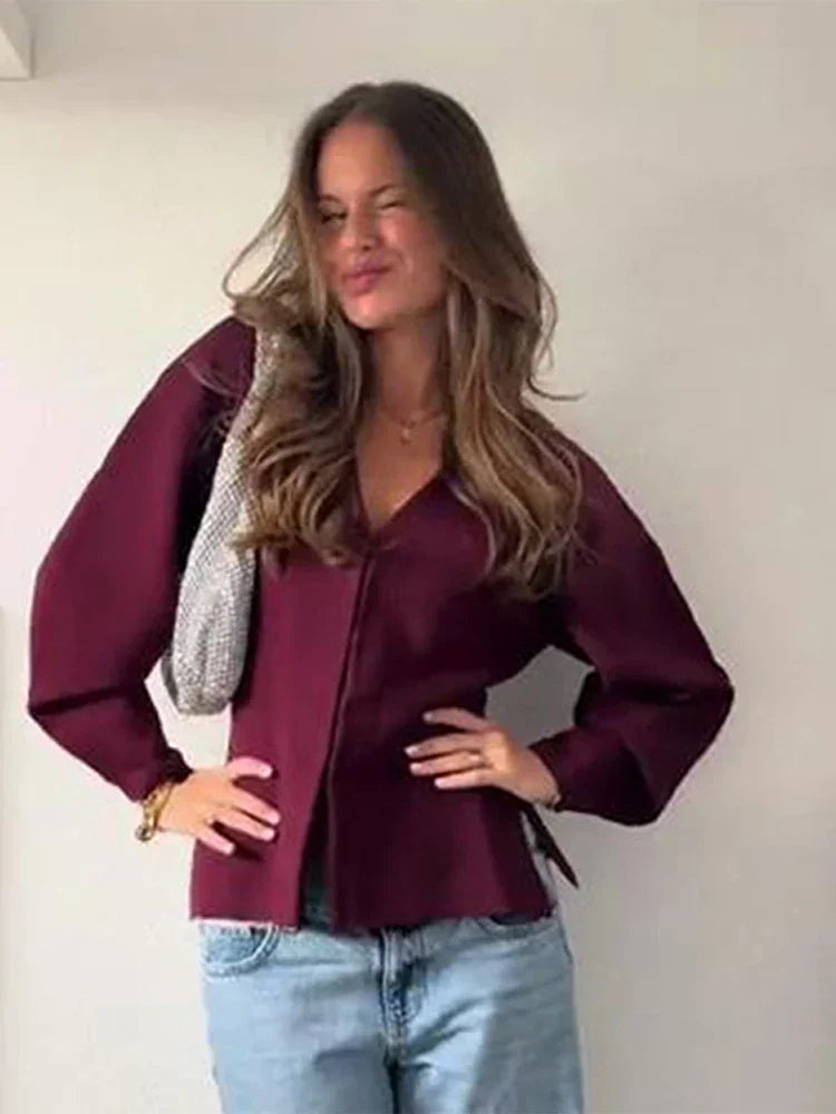 Peyton | Casual V-Neck Set