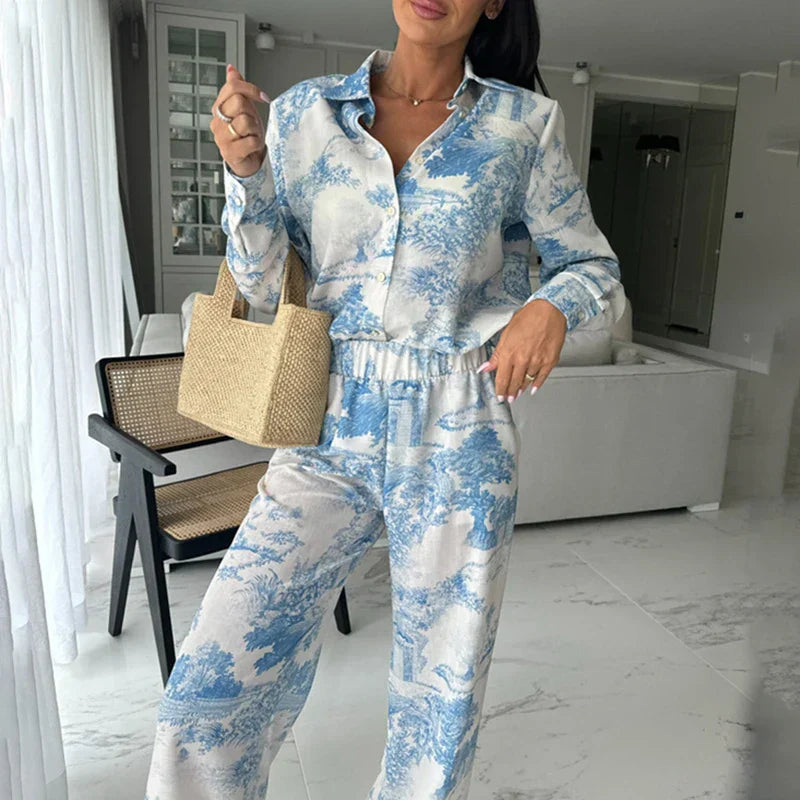 Sophie | Chic Long Sleeve Relaxed Fit Set