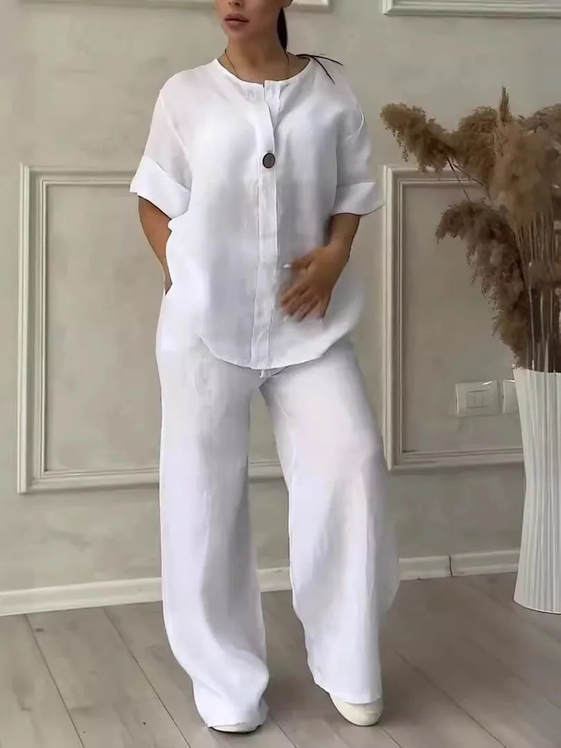 Avery | Casual Linen Set