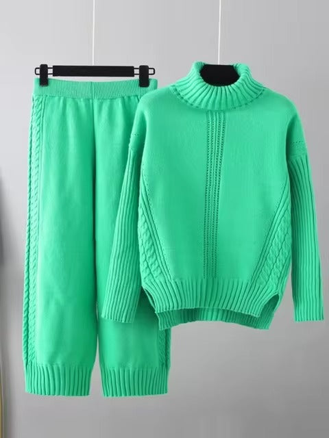 Scarlett | Knit Sweater & Pants Set