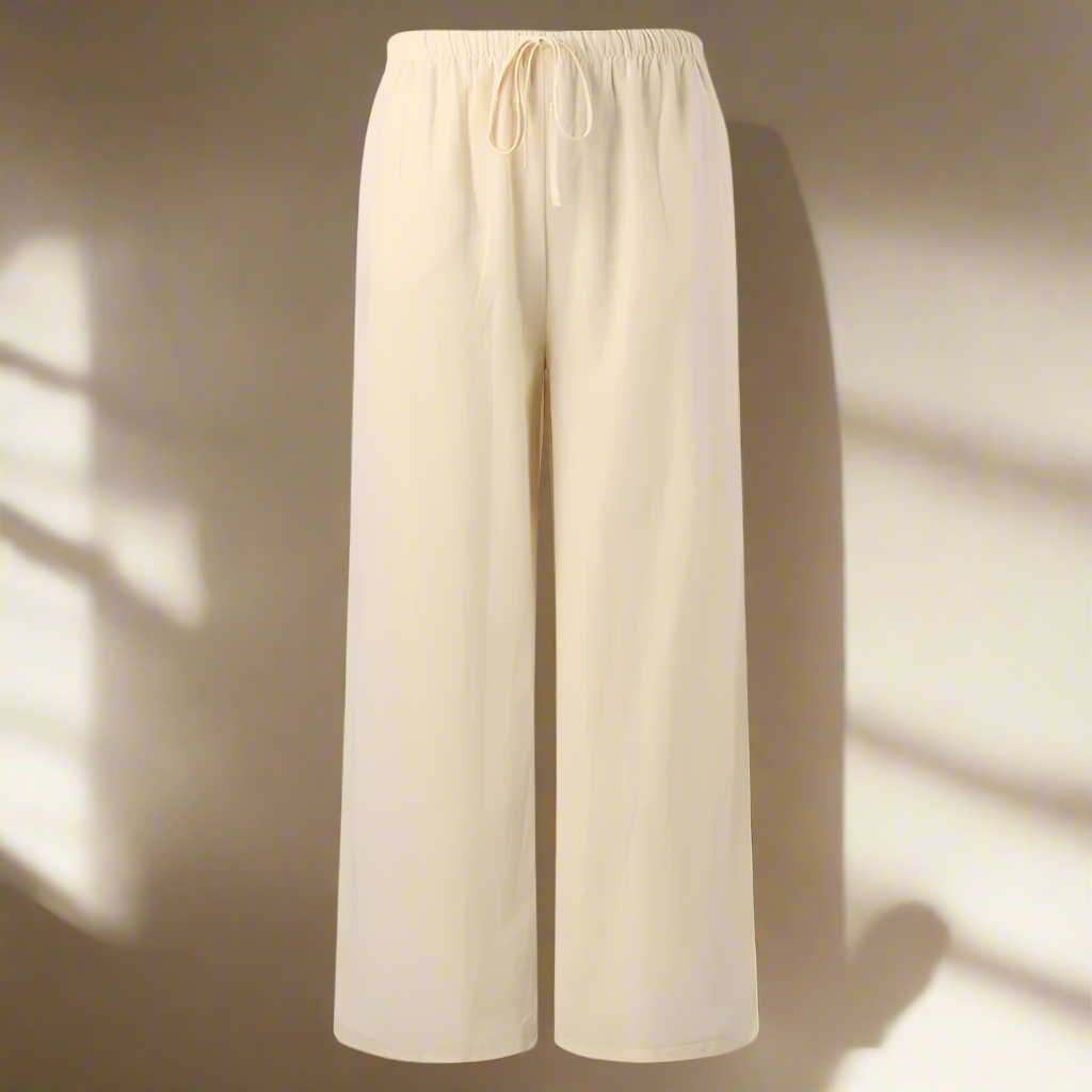 Liam | Cotton &amp; Linen Trousers