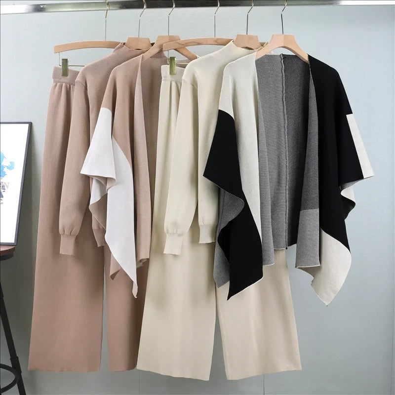 Alyssa | Knitted Three-Piece Set