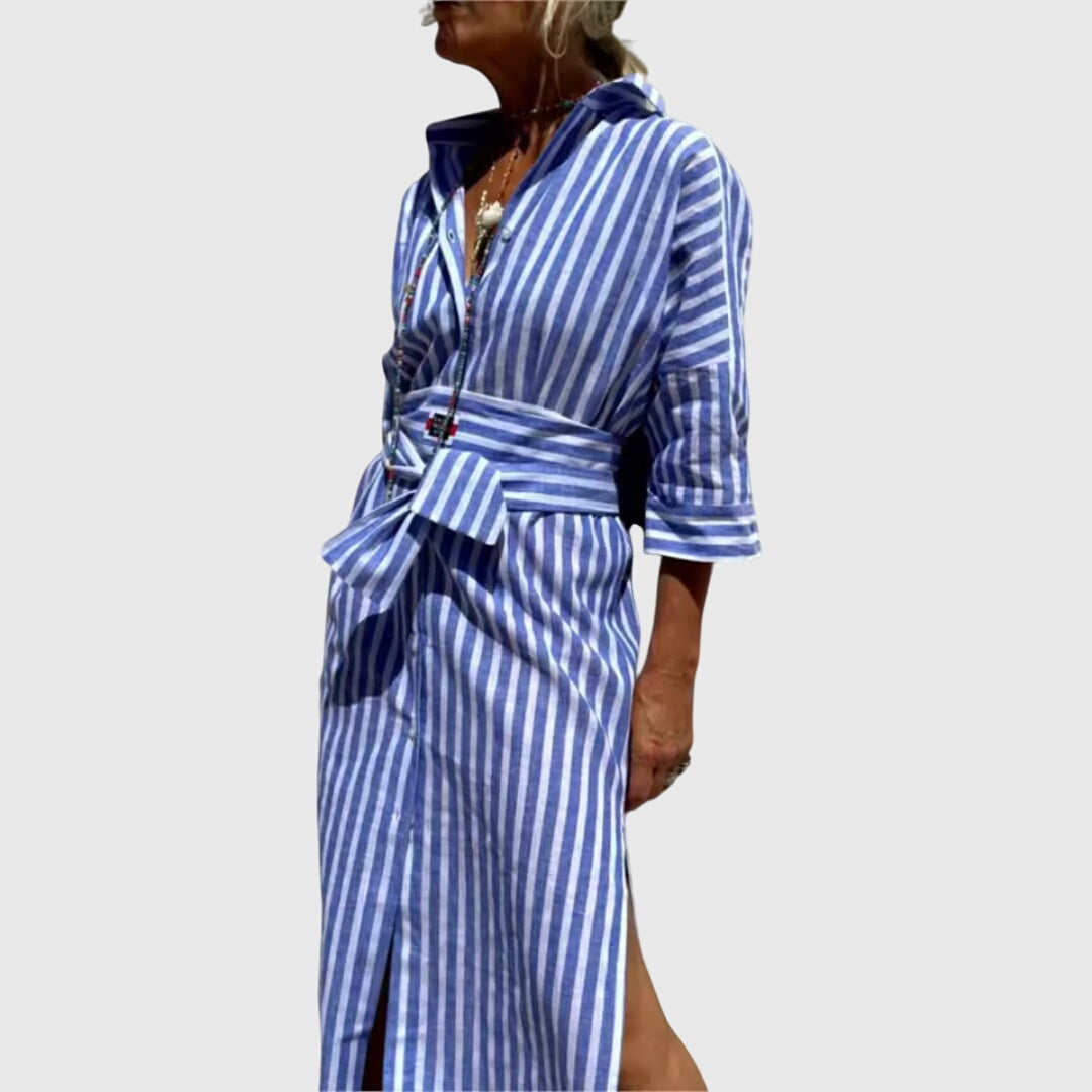 Ellen | Striped Dress