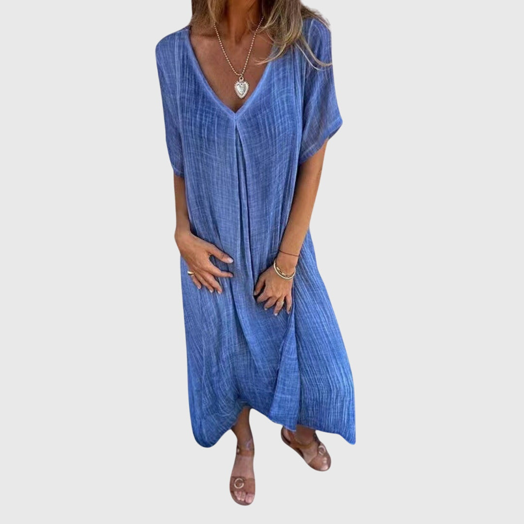 Fiona | Lightweight V-Neck Dress