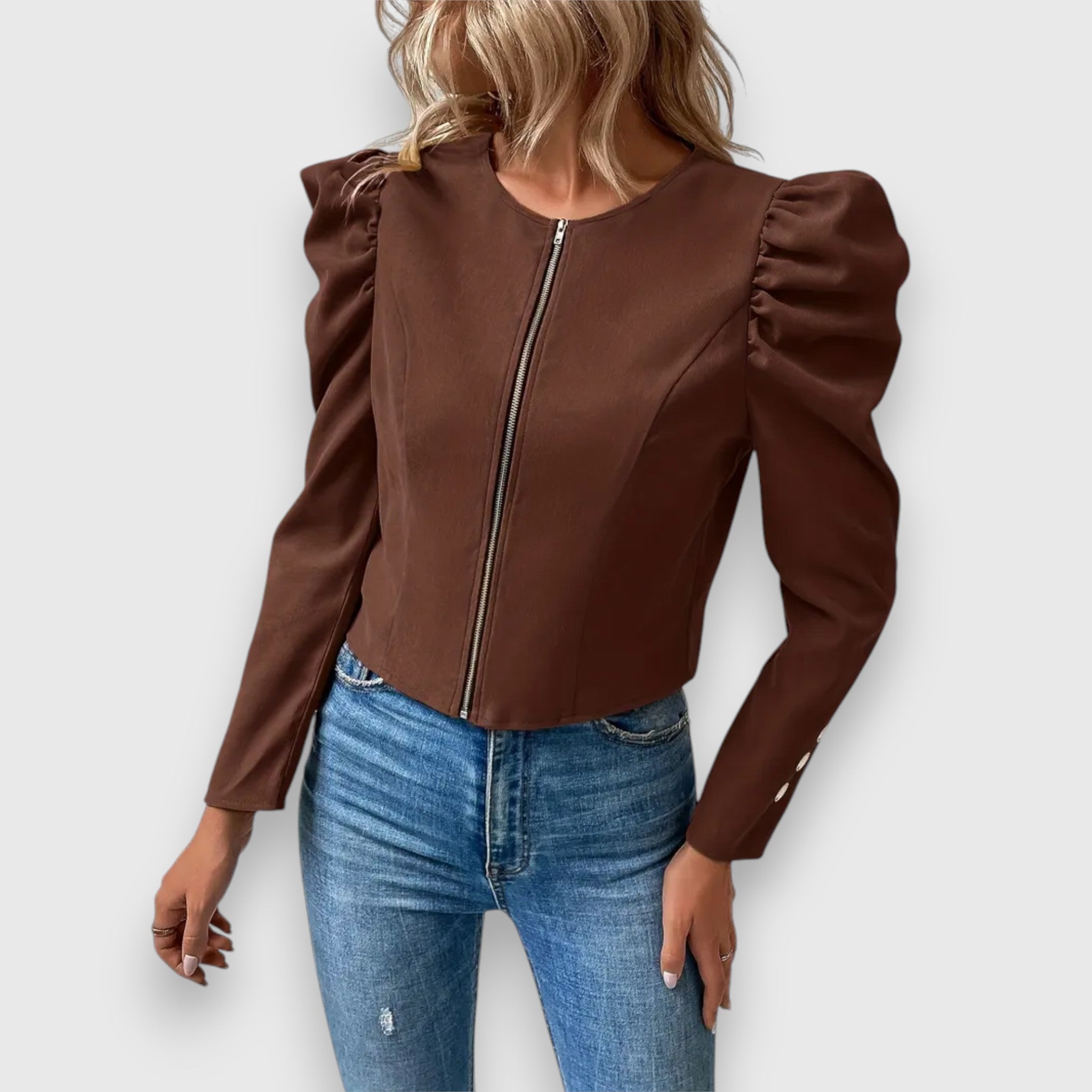 Léa | Puff-Sleeve Jacket