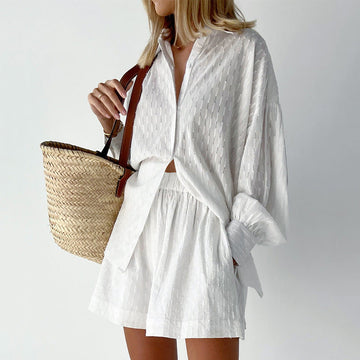 Charlotte | Breezy Shirt & Shorts Set