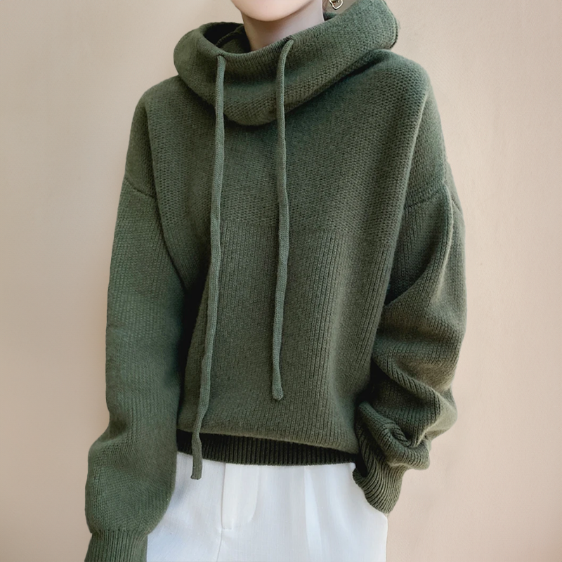 Amina | Merino Wool Hoodie