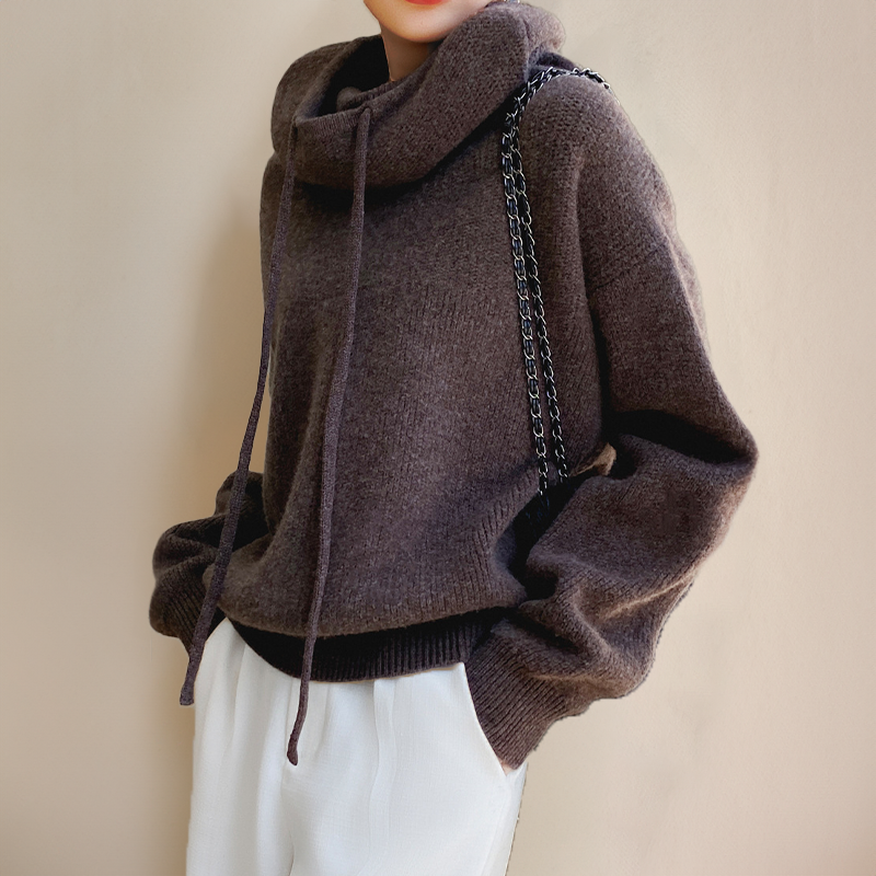 Amina | Merino Wool Hoodie