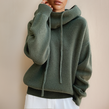 Amina | Merino Wool Hoodie