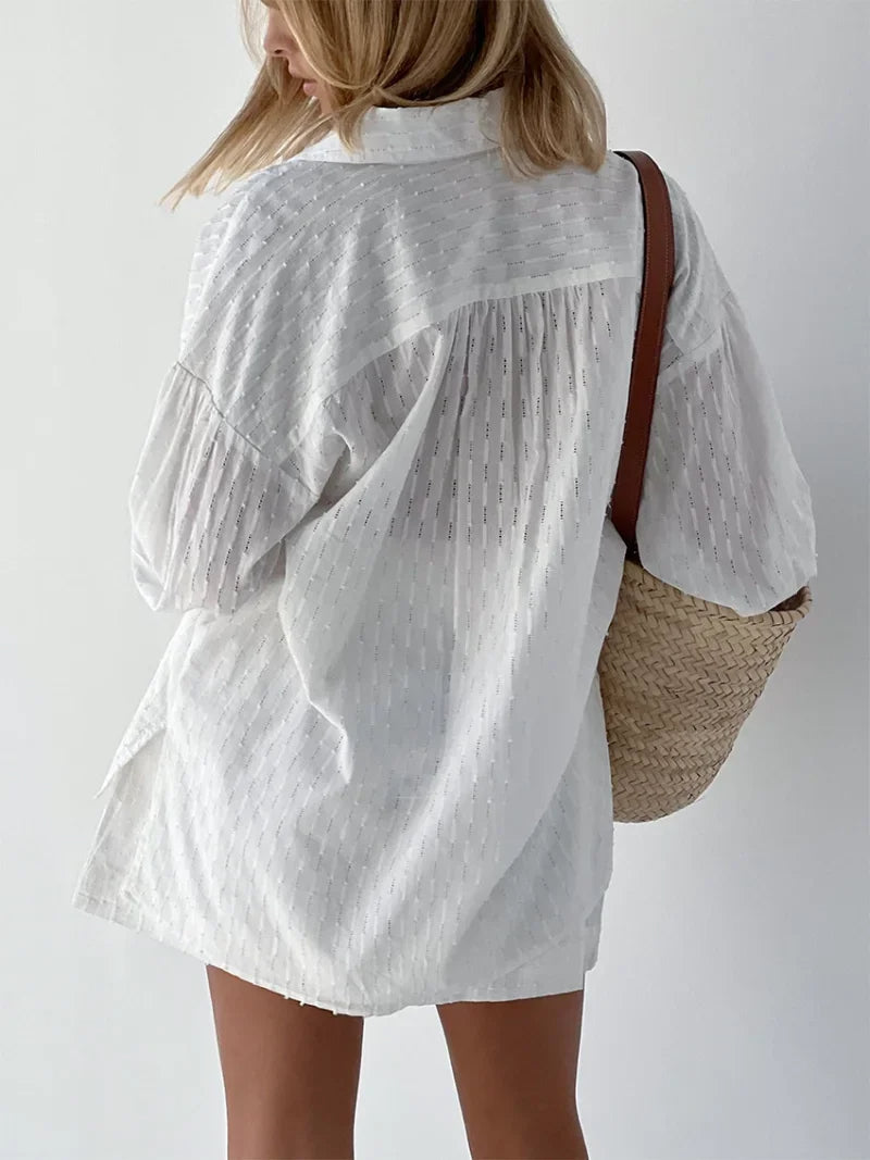 Charlotte | Breezy Shirt & Shorts Set