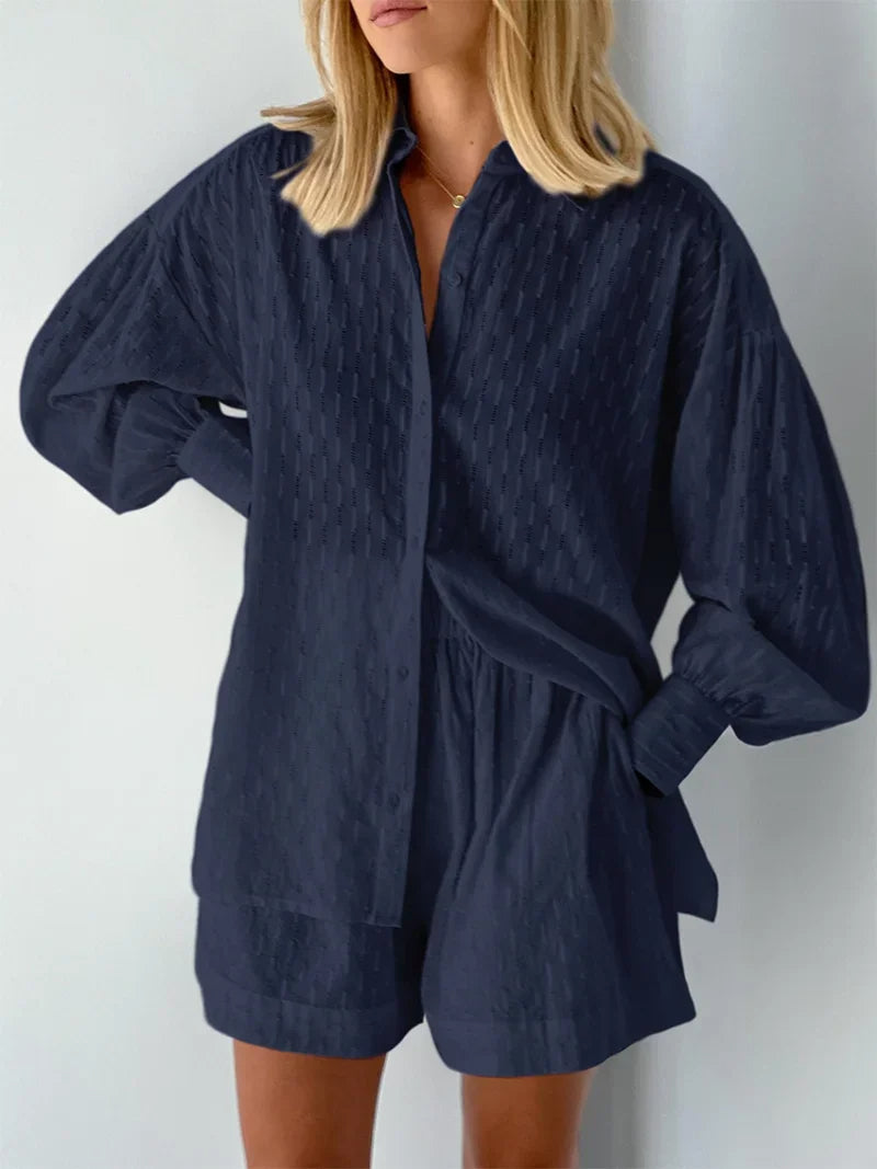 Charlotte | Breezy Shirt & Shorts Set