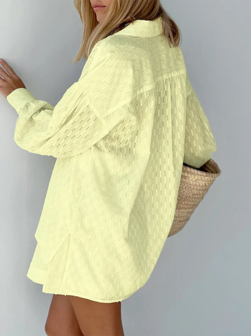 Charlotte | Breezy Shirt & Shorts Set