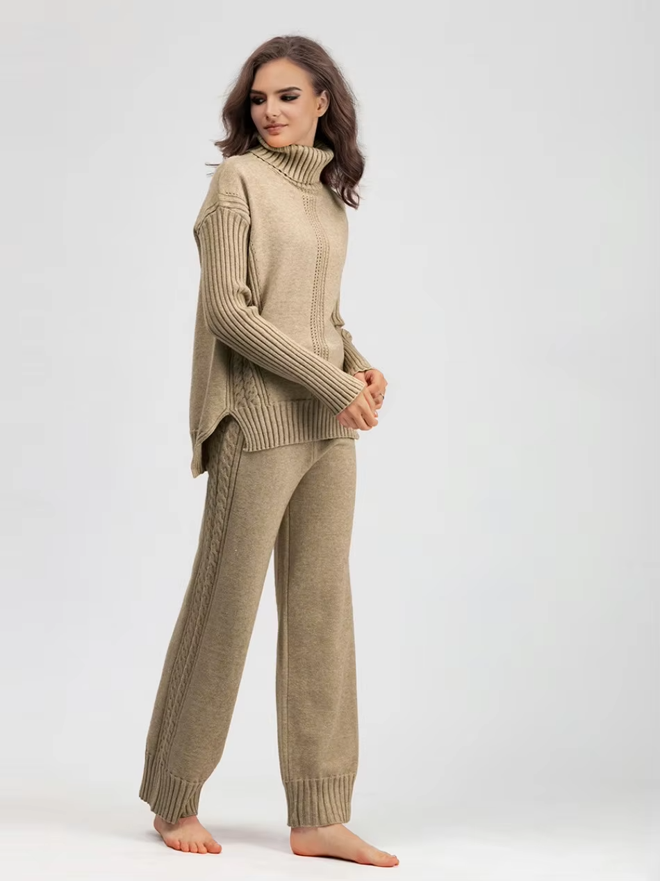 Scarlett | Knit Sweater & Pants Set