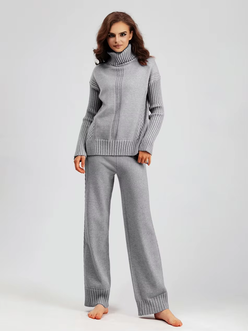 Scarlett | Knit Sweater & Pants Set