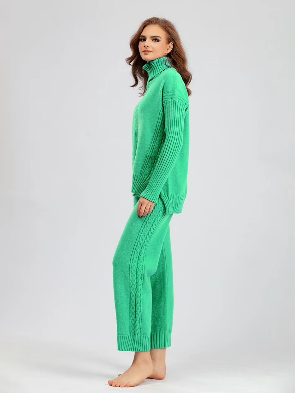 Scarlett | Knit Sweater & Pants Set
