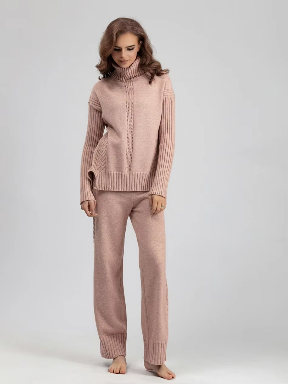 Scarlett | Knit Sweater & Pants Set
