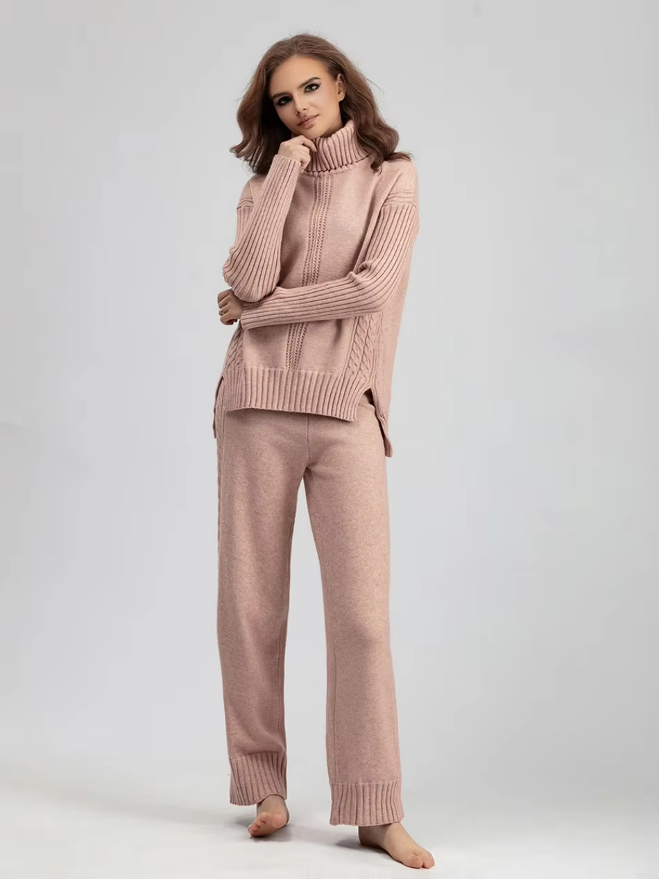 Scarlett | Knit Sweater & Pants Set
